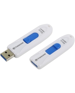 Купить Флешка Transcend JetFlash 790 64ГБ White/Blue (TS64GJF790W)  в E-mobi