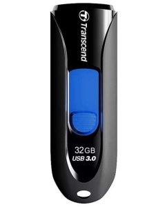 Купить Флешка Transcend JetFlash 790 64ГБ Blue/Black (TS64GJF790K) в E-mobi