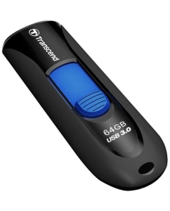 Купить Флешка Transcend JetFlash 790 64ГБ Blue/Black (TS64GJF790K)  в E-mobi