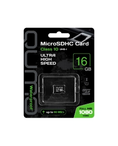 Купить Карта памяти QUMO Micro SDHC 16Гб (QM16GMICSDHC10U1NA) в E-mobi