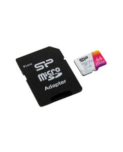 Купить Карта памяти Silicon Power Micro SDXC 64Гб Elite (SP064GBSTXBV1V20SP) в E-mobi
