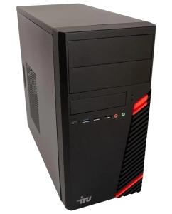 Купить Настольный компьютер IRU 310H6SM черный (1901028)  в E-mobi