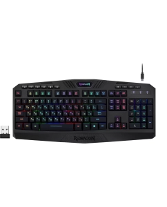 Купить Проводная/беспроводная игровая клавиатура Redragon Harpe Wireless Black (78121) в E-mobi