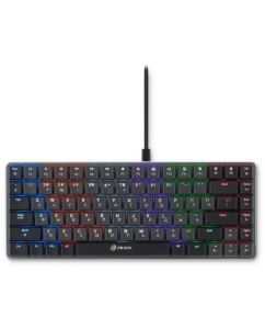 Купить Клавиатура Oklick K615X,  USB, черный + серебристый 1934413 в E-mobi