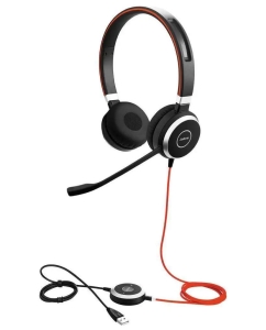 Купить Гарнитура Jabra Evolve 40 MS Stereo Black/Silver в E-mobi