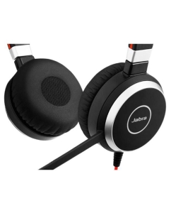 Купить Гарнитура Jabra Evolve 40 MS Stereo Black/Silver  в E-mobi