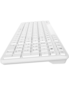 Купить Беспроводная клавиатура A4TECH Fstyler FBK27C AS белый  в E-mobi