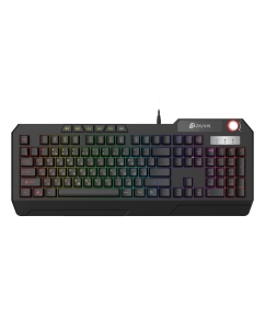 Купить Проводная игровая клавиатура OKLICK 715G Black (1680657) в E-mobi
