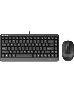 Купить Комплект клавиатура и мышь A4Tech F1110 (F1110 GREY) в E-mobi