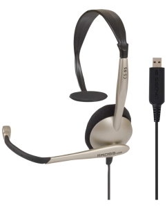 Купить Гарнитура KOSS CS-95 USB Silver/Black в E-mobi