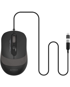 Купить Проводная мышь A4Tech Fstyler серый (FM10ST)  в E-mobi