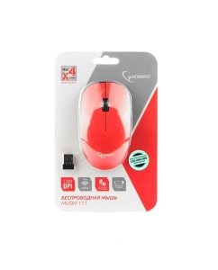 Купить Беспроводная мышь Gembird MUSW-111-CRL Pink  в E-mobi