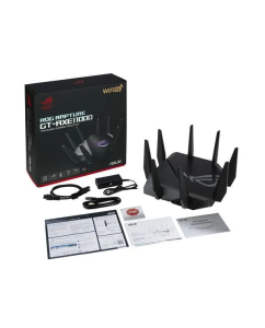 Купить Wi-Fi роутер ASUS GT-AXE11000 черный (90IG06E0-MO1R00)  в E-mobi