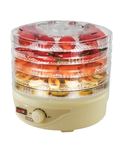 Купить Сушилка для овощей и фруктов ECON ECO-3011FD бежевый в E-mobi