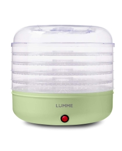 Купить Сушилка для овощей и фруктов LUMME LFD-105PP зеленый в E-mobi