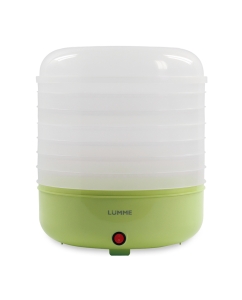 Купить Сушилка для овощей и фруктов LUMME LFD-107PP белый, зеленый в E-mobi