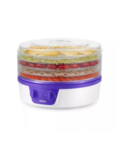 Купить Сушилка для овощей и фруктов Kitfort КТ-1935-1 White, Purple в E-mobi