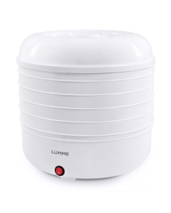 Купить Сушилка для овощей и фруктов LUMME LFD-105PP черный, белый в E-mobi