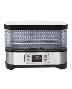 Купить Сушилка для овощей и фруктов Kitfort KT-1903 silver/black в E-mobi