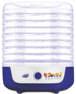 Купить Сушилка для овощей и фруктов Великие Реки Волга-8 Blue в E-mobi