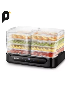Купить Сушилка для овощей и фруктов Kitfort КТ-1978 черный в E-mobi