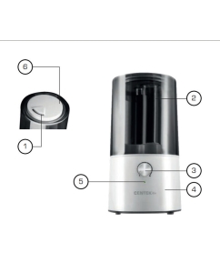 Купить Воздухоувлажнитель Centek CT-5101 черный, белый  в E-mobi