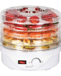 Купить Сушилка для овощей и фруктов ECON ECO-3010FD белый; прозрачный в E-mobi