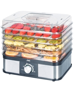 Купить Сушилка для овощей и фруктов JVC JK-FD751 silver, black в E-mobi