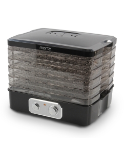 Купить Сушилка для овощей и фруктов Marta MT-1948 black в E-mobi