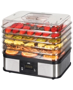 Купить Сушилка для овощей и фруктов JVC JK-FD750 silver, black в E-mobi