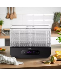 Купить Сушилка для овощей и фруктов Kitfort КТ-1936 Black  в E-mobi