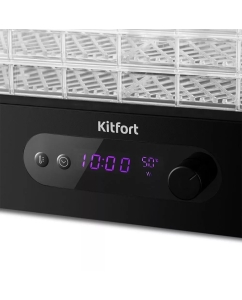 Купить Сушилка для овощей и фруктов Kitfort КТ-1936 Black  в E-mobi
