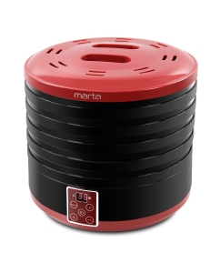 Купить Сушилка для овощей и фруктов Marta MT-1870  Dark Garnet в E-mobi