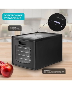 Купить Сушилка для овощей и фруктов GALAXY LINE GL2632 черный  в E-mobi