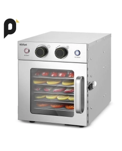 Купить Сушилка для овощей и фруктов Kitfort КТ-4902 серый в E-mobi