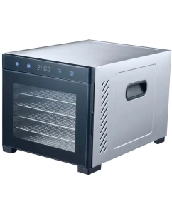 Купить Сушилка для овощей и фруктов Viatto VA-DG6SS серебристый  в E-mobi