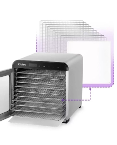 Купить Сушилка для овощей и фруктов Kitfort КТ-1947 серебристый  в E-mobi