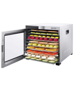 Купить Сушилка для овощей и фруктов Kitfort KT-1910 silver/black  в E-mobi