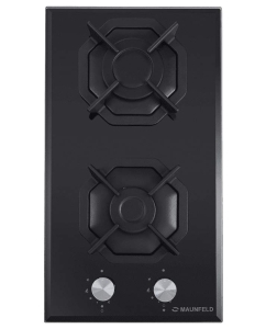 Купить Встраиваемая варочная панель газовая MAUNFELD EGHG.32.2CB/G черный в E-mobi