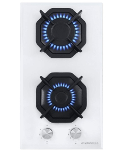 Купить Встраиваемая варочная панель газовая MAUNFELD EGHG.32.2CW/G белый  в E-mobi