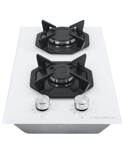 Купить Встраиваемая варочная панель газовая MAUNFELD EGHG.32.2CW/G белый  в E-mobi