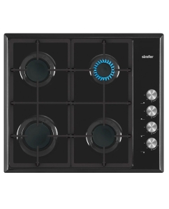 Купить Встраиваемая варочная панель газовая Simfer H60Q40B416 черный в E-mobi