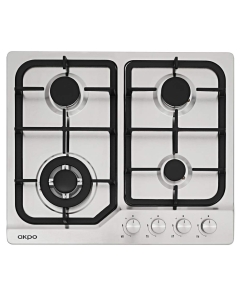 Купить Встраиваемая варочная панель газовая AKPO PGA 604 FXC серебристый в E-mobi