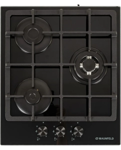 Купить Встраиваемая варочная панель газовая MAUNFELD EGHG.43.33CB2/G черный в E-mobi