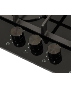 Купить Встраиваемая варочная панель газовая MAUNFELD EGHG.43.33CB2/G черный  в E-mobi