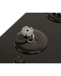 Купить Встраиваемая варочная панель газовая MAUNFELD EGHG.43.33CB2/G черный  в E-mobi