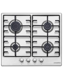 Купить Встраиваемая варочная панель газовая MAUNFELD EGHS.64.3ES/G серебристый в E-mobi