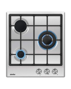 Купить Встраиваемая варочная панель газовая Simfer H45V35M516 серебристый в E-mobi