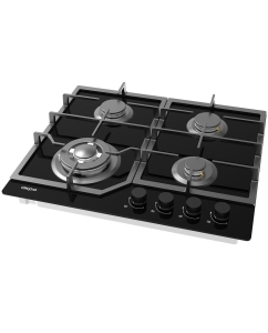 Купить Встраиваемая варочная панель газовая AKPO PGA 604 FGC-T BL черный в E-mobi