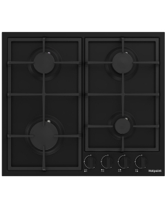Купить Встраиваемая варочная панель газовая HotPoint HGMT 642 BL черный в E-mobi